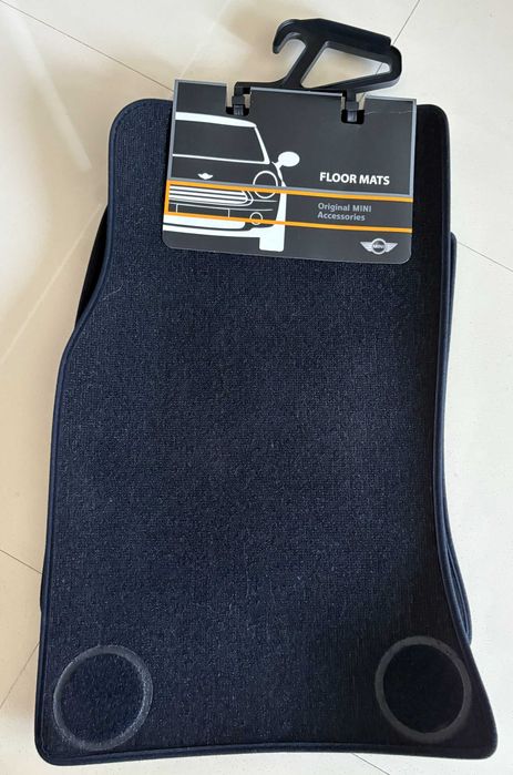 Set covorase velur negre, noi, originale MINI COOPER COUPE