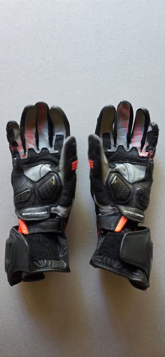 Mănuși Moto SECA din piele cu Kevlar®️ – Mărimea S – Noi