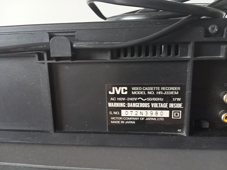 видеомагнитофон JVC. Япония