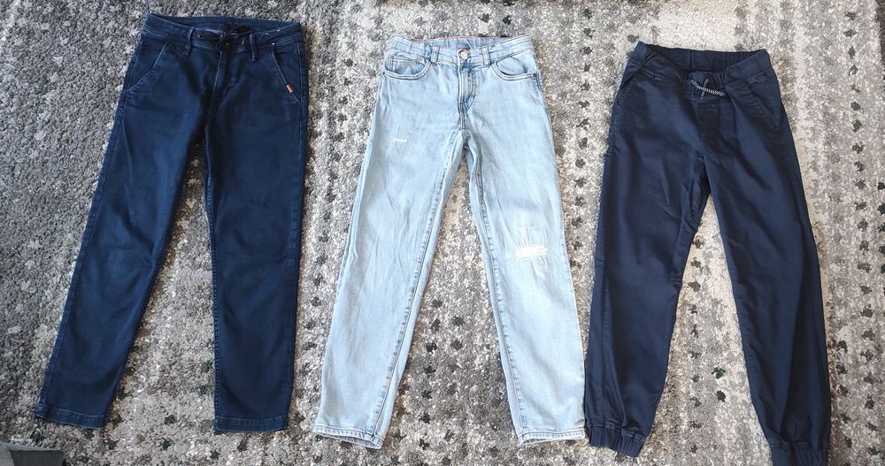 Zara, HM & Waikiki -  дънки и панталони р-р 140 см.