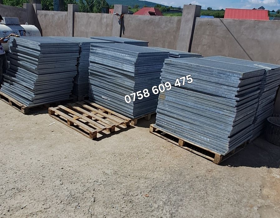 Grilaje metalice zincate 250x125