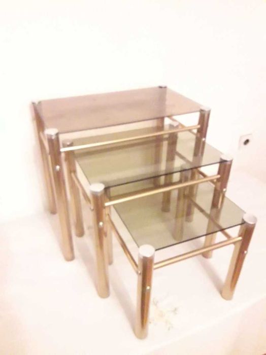 Set de trei masute decor