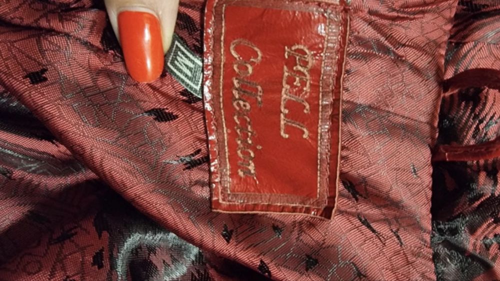 Geaca piele lacuita Pell Colection