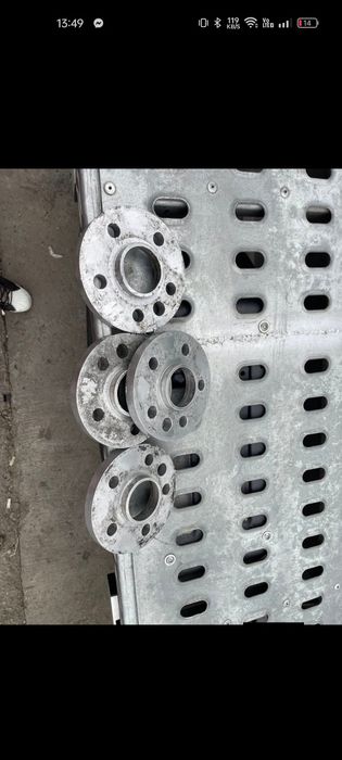 4 distanțiere 15mm 5x98 5x100 cu prezoane incluse