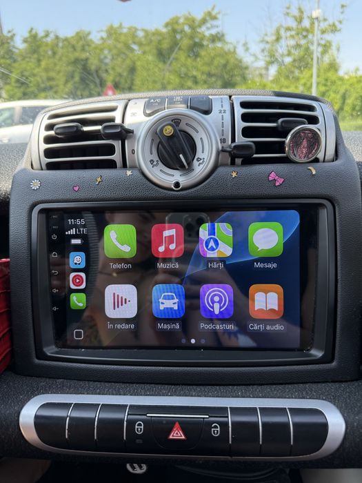 Navigatie Android  Smart For Two 2 Carplay Android Auto + Camera