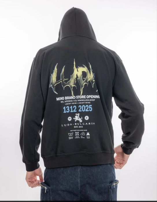 Luda mono hoodie