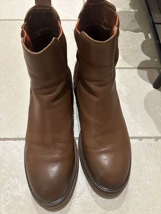 Tommy Hilfiger кожени боти р-р 41