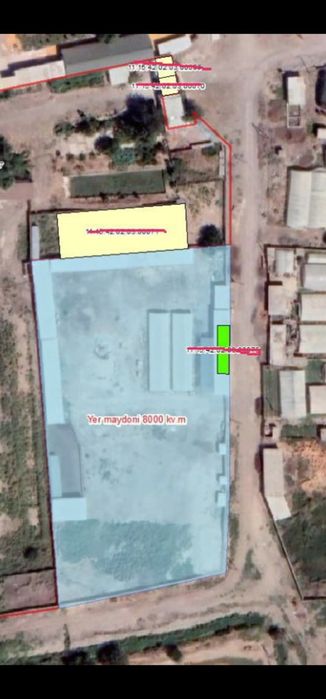 Янгийўл тумани Калган ҳудудида жойлашган 80 сотих ер сотилади