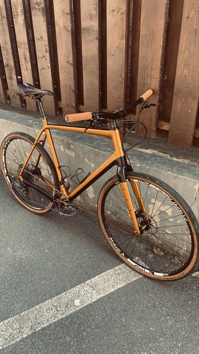 Bicicleta gravel / trekking carbon XL