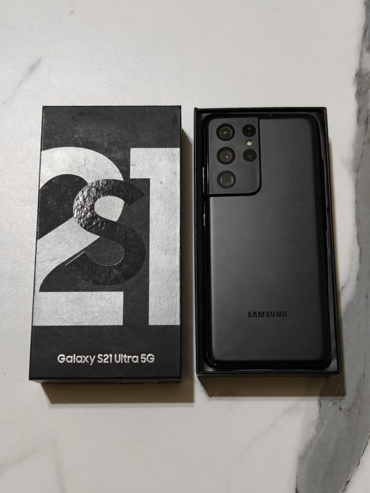 Samsung S21 Ultra 256 gb Ram 12 5G полный комплект