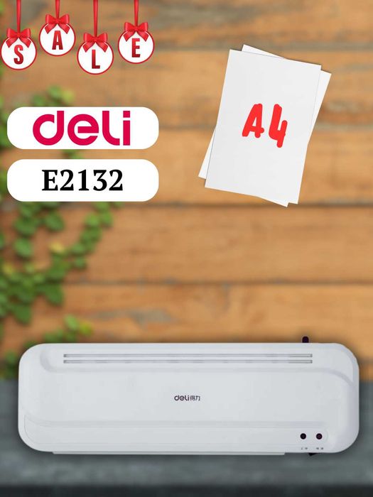 Ламинатор А4 Deli E2132 оригинал Официальный Скидки !!!