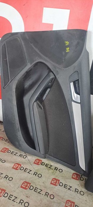 Tapiterii usi / Fete de usa pentru Audi A4 B8 , stanga fata , spate / dreapta fata , spate Masina cu volan pe stanga !