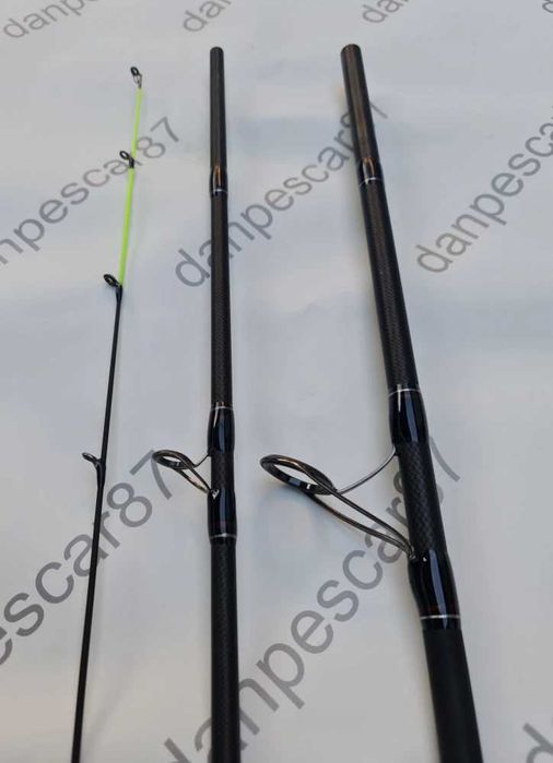 Lanseta fibra de carbon FL Aqua RIVER Feeder 3,6 m actiune 100-200 gr