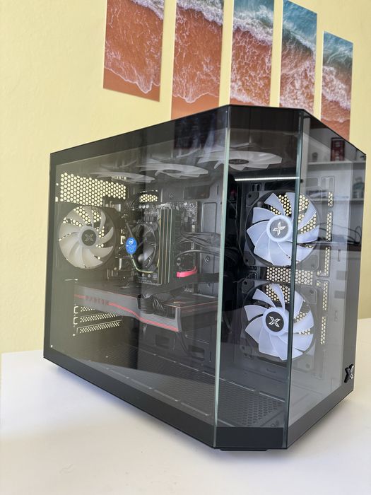 Геймърски компютър AMD 8GB, 32GB RAM DDR4, 3,4GHz