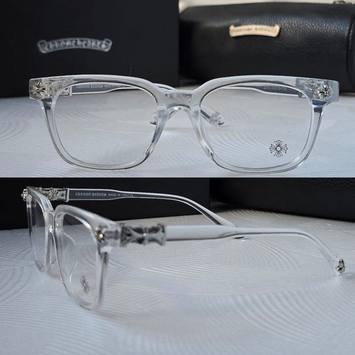 Очила за компютър Диоптрични рамки прозрачни слънчеви chrome hearts