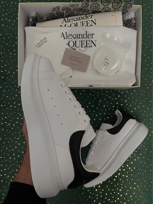 Alexander McQueen White Black Premium Quality