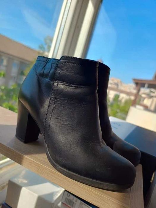 Botine scurte piele naturala
