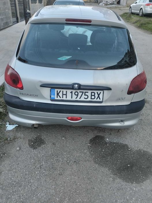 Пежо 206 регистрирано
