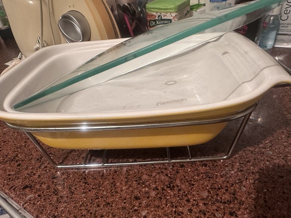 Посуда подогревам свечами