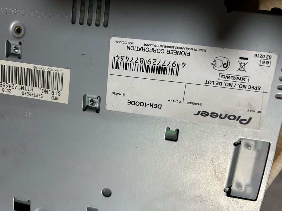 Pioneer deh-1000E