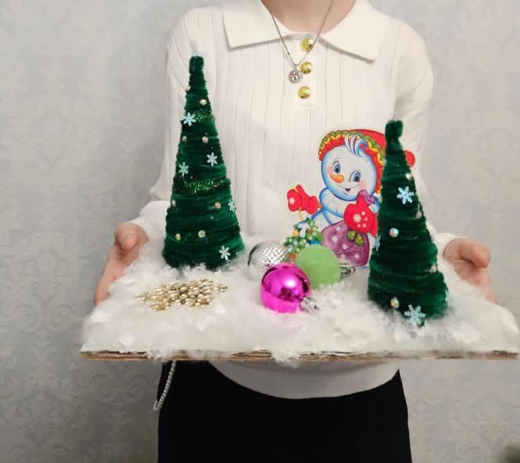 Зимние поделки Шымкент