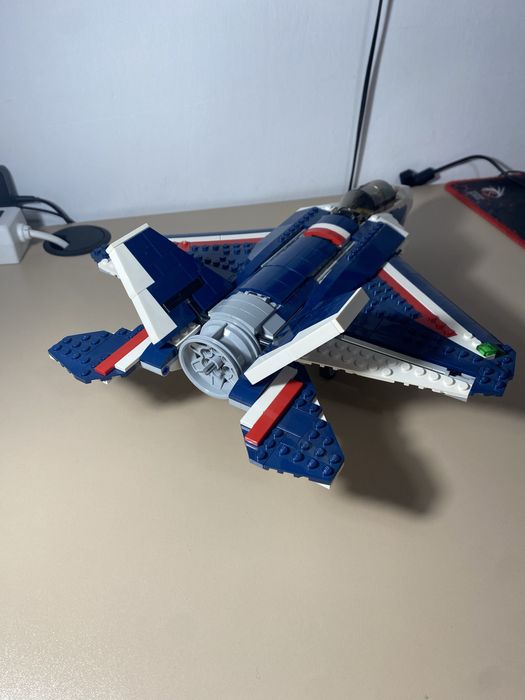 Lego Creator Blue Power Jet avion 9-14 ani