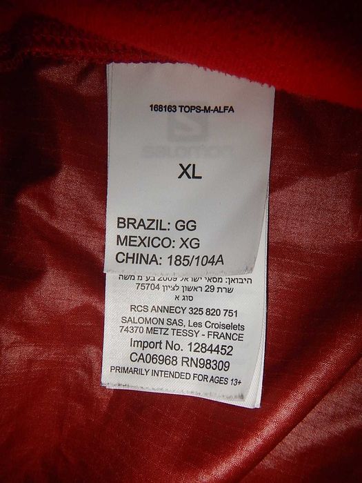 Geaca Salomon hibrid fleece/foita. Marimea XL-Men.