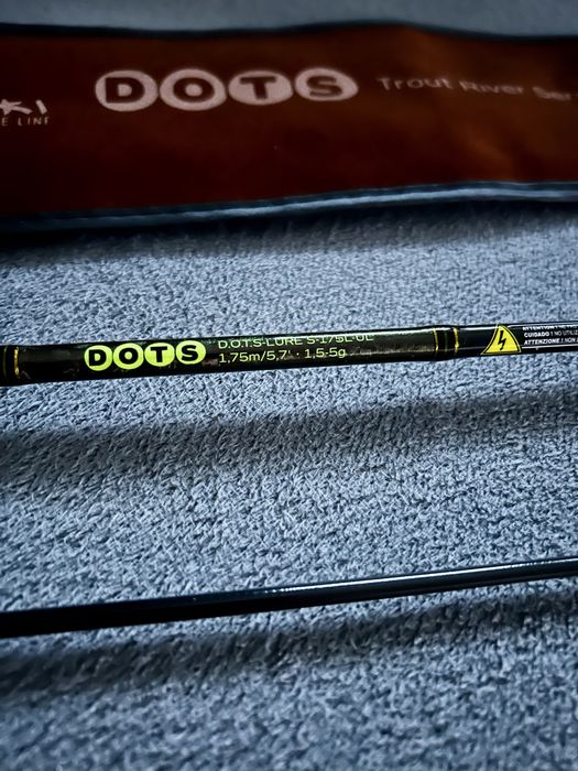 Спининг Въдица Gunki DOTS Lure 1.75м 1.5-5гр.