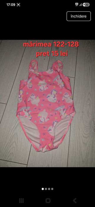 Costume de  baie diferite mărimi