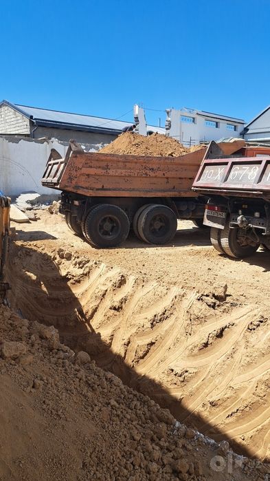 Zasipka Засипка тупрок turpoq howo kamaz chakman zil Man tuproq yetkaz