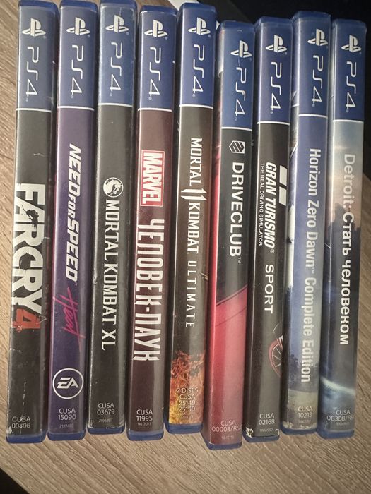 Диски Ps4, лицензионные диски Ps4