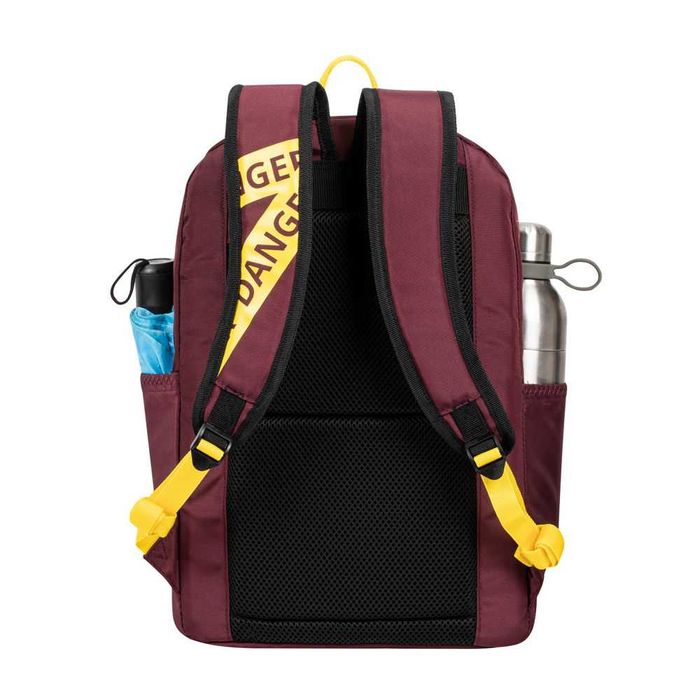 ^ Рассрочка на сумку RIVACASE 5421 burgundy red Urban backpack 14L/12