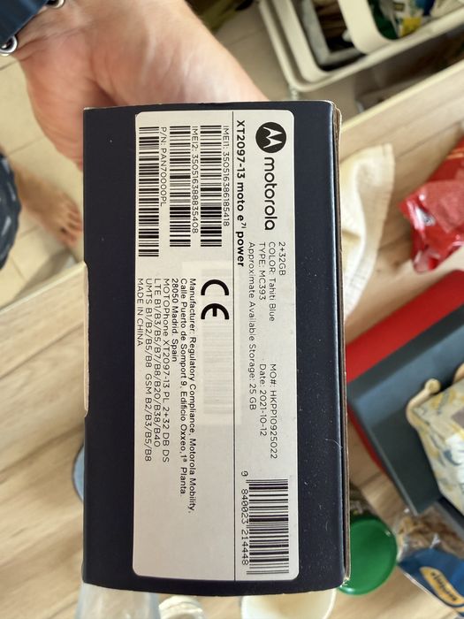 Moto e7i power, nefolosit