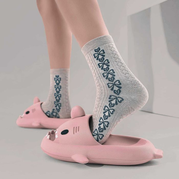 Papuci pentru copii fetite si baietei, Baby Shark, Roz