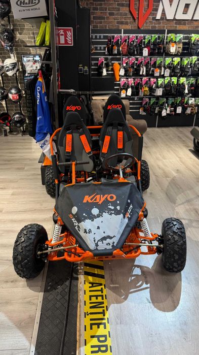Kart doua locuri tineri KAYO  SxS S125  (8-14 ani, 125cc,4T,10cp) @ www.mymotocluj.ro