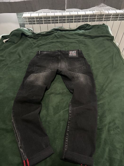 Dsquared2 дънки и Adidas шушляково долнище