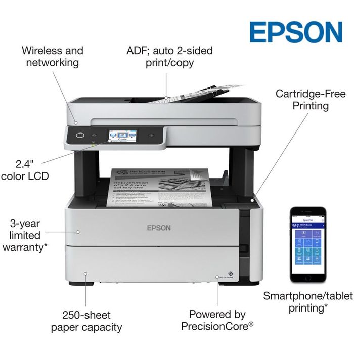 Epson M3170 МФУ струйное Epson EcoTank M3170 Tehnodom.uz