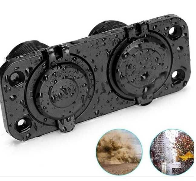 Панел за табло,  Волтметър за вграждане табло, 4.2А с 12V