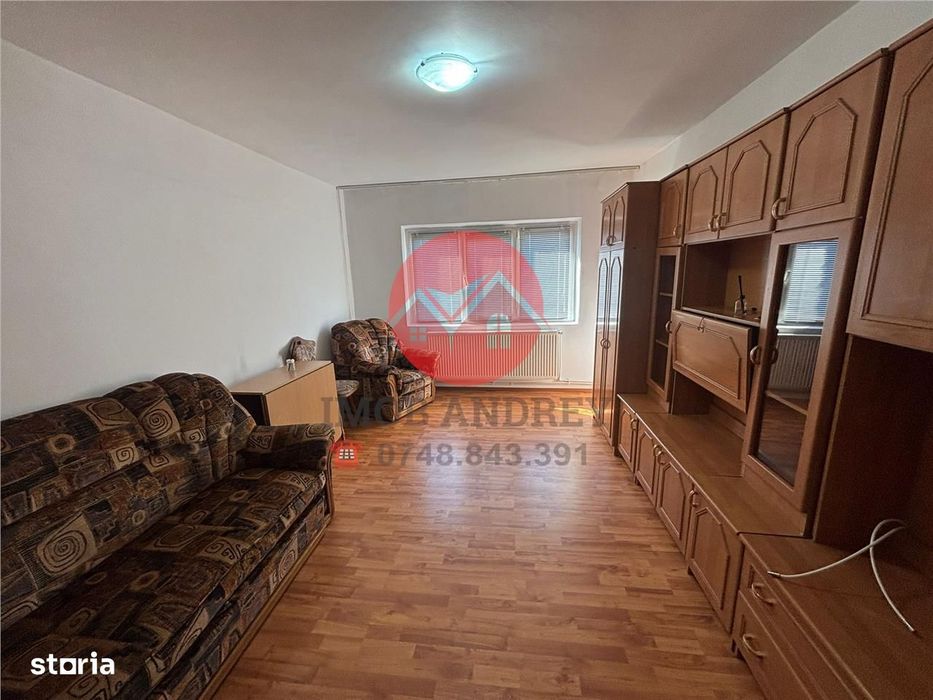 Apartament 2 camere E3, 53 mp, mobilat, centrala noua