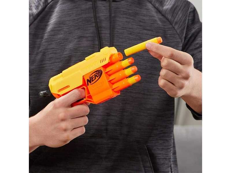 НОВ! Бластер NERF Alpha Strike FANG QS-4, пистолет, 10 стрелички