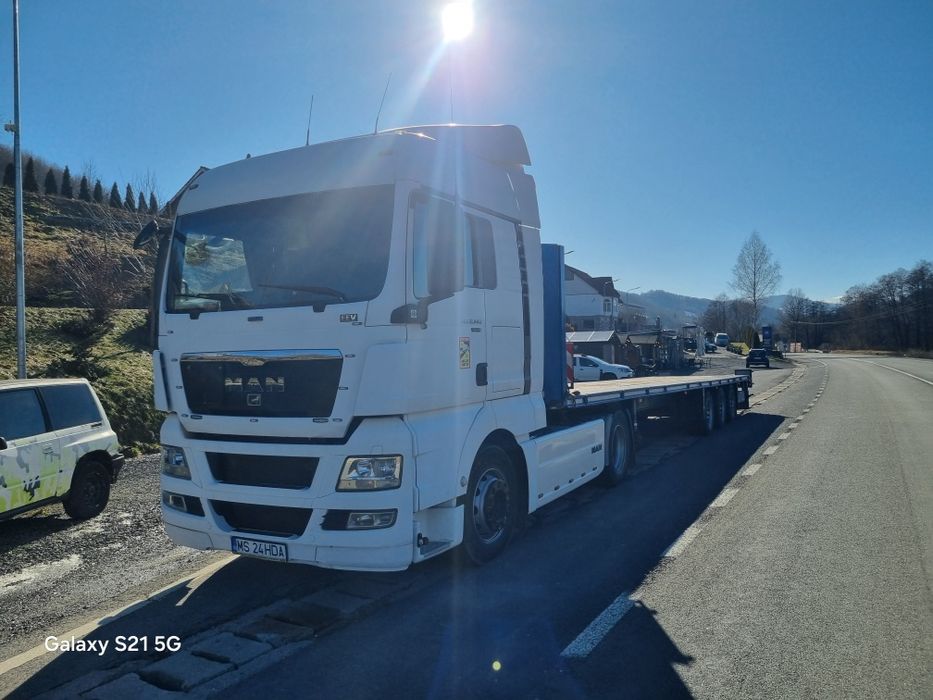 Man Tgx 440 EEV an 2012 Platforma Schmitz 2008 Galvanizat
