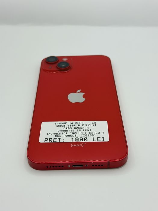 Iphone 14 Plus 128GB 100% Garantie Rate BuyBack - zonemag.ro