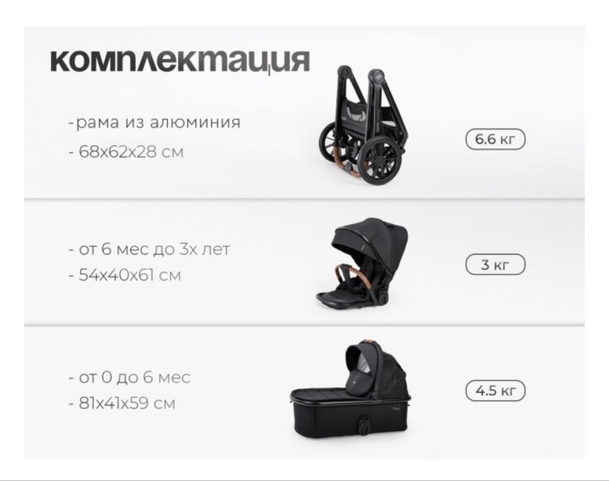 Коляска Tomix Prime 2 в 1