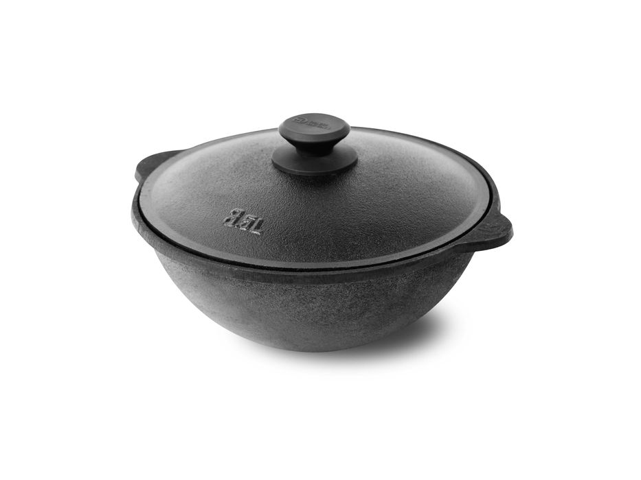 Чугунный казан Davr Metall 3,5л/Choyan/ Chugun qozon Davr Metall 3,5L