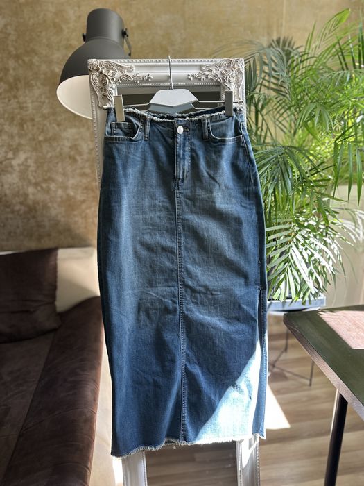 Fustă maxi denim