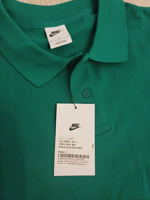 Tricou polo Nike, marimea L cu eticheta