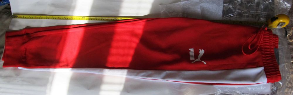 Нов спортен панталон PUMA Iconic T7 червен внос от Англия