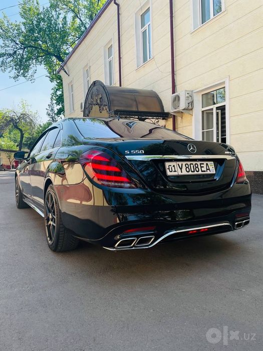 Продажа авто мерседес бенц 222 . Чёрный цвет. Фулл