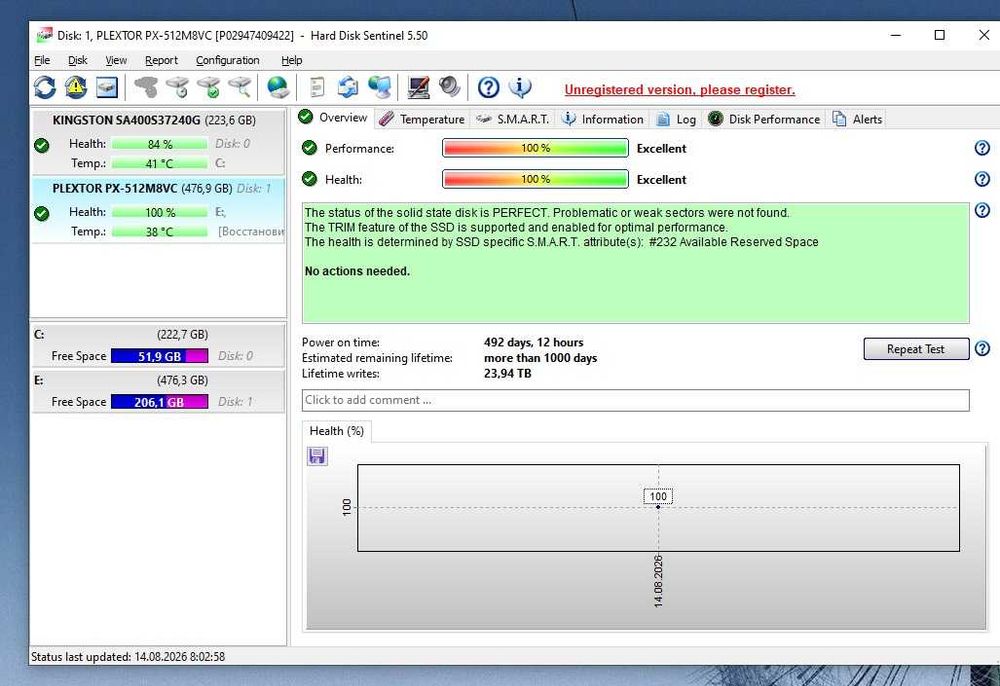 Ssd накопитель 512 gb