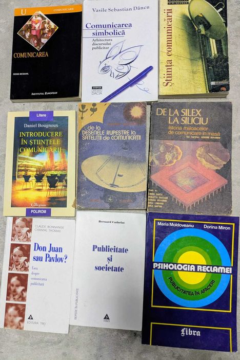 Cărți de comunicare, jurnalism, publicitate, relații publice